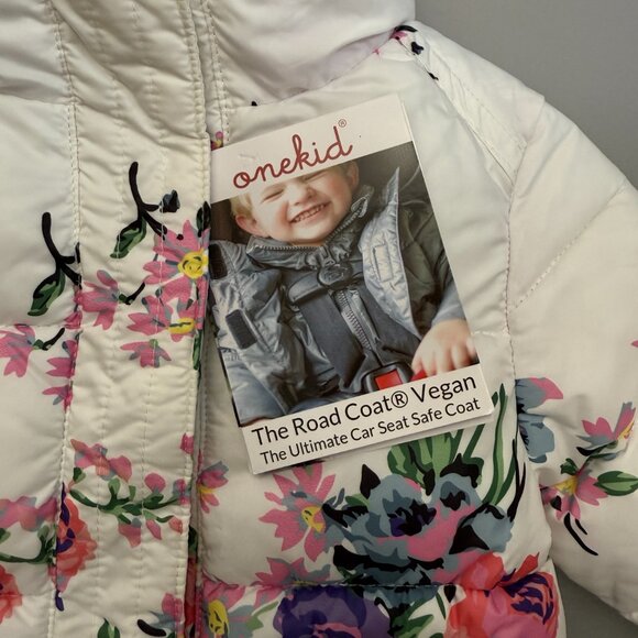 One Kid Vegan Road Coat in Floral Print Size 12 mos - Picture 11 of 11